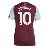 Aston Villa Emiliano Buendia #10 Hjemmedrakt Dame 2024-25 Kortermet